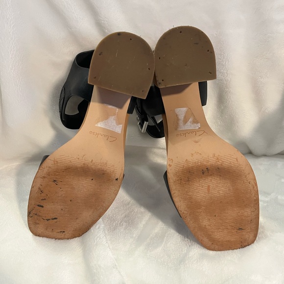 Clarks Block Heel Sandal Clarks Ladies Landra 70 Strap - Picture 5 of 5